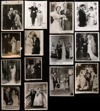 8h407 LOT OF 14 8X10 STILLS SHOWING WEDDING SCENES 1930s-1980s from a variety of movies!