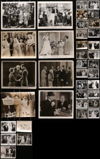 8h370 LOT OF 37 8X10 STILLS SHOWING WEDDING SCENES 1940s-2000s from a variety of movies!