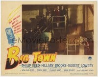 8j414 BIG TOWN LC #4 1946 Philip Reed, Hillary Brooke & lots of police officers!