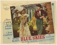 8j427 BLUE SKIES LC #8 1946 Bing Crosby in gaucho suit with sexy Olga San Juan, Irving Berlin!