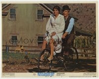 8j443 BUTCH CASSIDY & THE SUNDANCE KID LC #3 1969 Paul Newman & Katharine Ross on bicycle!