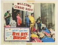 8j446 BYE BYE BIRDIE LC 1963 Janet Leigh and Dick Van Dyke welcome Jesse Pearson to town!