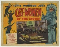 8j461 CAT-WOMEN OF THE MOON LC 1953 lost city of love-starved women, Marie Windsor & Victor Jory!