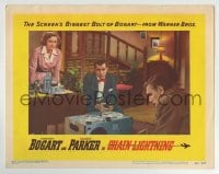 8j464 CHAIN LIGHTNING LC #7 1949 Eleanor Parker watches Humphrey Bogart & Morris Ankrum!