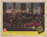 8j465 CHANCE OF A LIFETIME LC 1943 governor pardons Chester Morris' convicts to do war work!