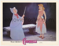 8j471 CINDERELLA LC R1973 Disney's classic musical cartoon, she's with her Fairy Godmother!