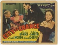 8j053 CITY OF CHANCE TC 1940 Lynn Bari, C. Aubrey Smith, Donald Woods, directed by Ricardo Cortez!