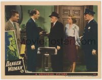 8j495 DANGER WOMAN LC #8 1946 Don Porter, Brenda Joyce, Milburn Stone, too dangerous to touch!
