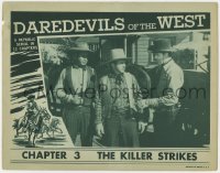 8j499 DAREDEVILS OF THE WEST chapter 3 LC 1943 Allan Rocky Lane cowboy serial, The Killer Strikes!