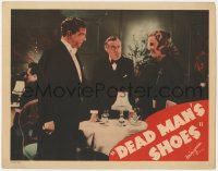 8j505 DEAD MAN'S SHOES LC 1940 pretty Joan Marion smiles at Leslie Banks wearing tuxedo!