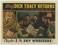 8j518 DICK TRACY RETURNS chapter 1 LC 1938 Chester Gould, Middleton, Sky Wreckers, full-color, rare!