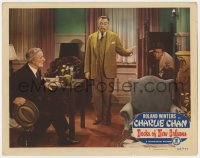 8j524 DOCKS OF NEW ORLEANS LC #4 1948 Roland Winters as Charlie Chan & Sen Yung in cabinet!