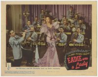 8j544 EADIE WAS A LADY LC 1944 Hal McIntyre & His Orchestra back up sexy Ann Miller musically!