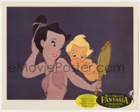 8j563 FANTASIA LC R1963 Disney musical cartoon classic, c/u of centaur girl with mirror & cherub!