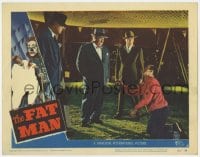 8j564 FAT MAN LC #8 1951 circus worker pleads with detective J. Scott Smart, William Castle!