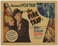 8j101 FIRE TRAP TC 1935 front page drama of fire bugs and the insurance racket, rare!