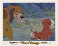 8j584 FOX & THE HOUND LC 1981 two friends who didn't know they were supposed to be enemies!