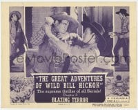 8j605 GREAT ADVENTURES OF WILD BILL HICKOK chapter 3 LC R1949 Wild Bill Elliott in death struggle!