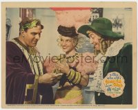 8j611 GREENWICH VILLAGE LC 1944 William Bendix in Roman toga with Carmen Miranda in wacky outfit!