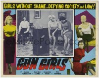 8j612 GUN GIRLS LC 1956 sexy bad girls without shame adjusting their garters in public!