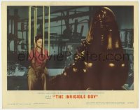 8j661 INVISIBLE BOY LC #4 1957 Robby the Robot makes Richard Eyer invisible to the human eye!