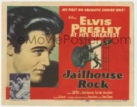 8j154 JAILHOUSE ROCK TC 1957 Elvis Presley in his first dramatic singing role, rock & roll classic!