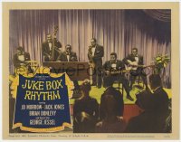 8j669 JUKE BOX RHYTHM LC #3 1959 The Earl Grant Trio & The Treniers performing on stage!