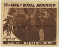 8j675 KING OF THE ROYAL MOUNTED chapter 10 LC 1940 Rocky Lane w/ Harry Cording, Blazing Guns!