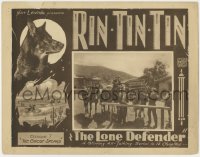 8j693 LONE DEFENDER chapter 7 LC 1930 canine hero Rin-Tin-Tin, Mascot serial, The Ghost Speaks!