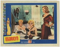 8j711 MARILYN LC #4 1963 Marilyn Monroe with Grable & Bacall in How to Marry a Millionaire!