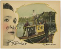 8j724 MERRY CAVALIER LC 1926 Richard Talmadge fighting three men at once on a small boat!