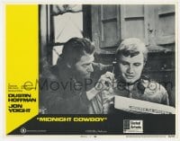 8j728 MIDNIGHT COWBOY LC #7 1969 Dustin Hoffman, Jon Voight, John Schlesinger classic!