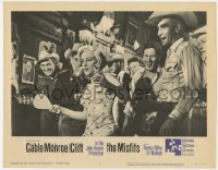 8j729 MISFITS LC #6 1961 Gable, Montgomery Clift, Eli Wallach & ping-ponging sexy Marilyn Monroe!