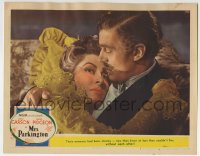 8j740 MRS. PARKINGTON LC #5 1944 great close up of Greer Garson embracing Walter Pidgeon!