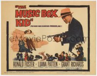 8j208 MUSIC BOX KID TC 1960 Ronald Foster is the hood who launched Murder, Inc, great image!