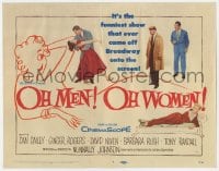 8j220 OH MEN OH WOMEN TC 1957 Dan Dailey, Ginger Rogers, David Niven, Barbara Rush