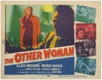 8j226 OTHER WOMAN TC 1954 great images of Hugo Haas & sexy bad girl Cleo Moore, film noir!