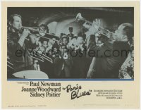 8j792 PARIS BLUES LC #3 1961 Paul Newman playing trombone with Louis Armstrong playing trumpet!