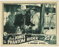 8j800 PHANTOM RIDER chapter 9 LC 1936 Buck Jones, Marla Shelton, serial, The Indians Attack!