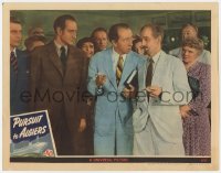 8j816 PURSUIT TO ALGIERS LC 1945 Basil Rathbone as Sherlock Holmes with Vincent, Abbott & Hamer!