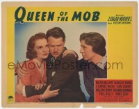 8j820 QUEEN OF THE MOB LC 1940 Jeanne Cagney with William Henry & Blanche Yurka as Ma Webster!