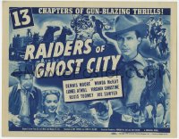 8j254 RAIDERS OF GHOST CITY whole serial TC 1944 Dennis Moore, Wanda McKay, Universal cowboy serial!