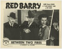 8j831 RED BARRY chapter 9 LC R1948 Buster Crabbe, Francis Robinson & Wade Boteler, Between Two Fires!