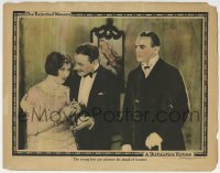 8j833 REJECTED WOMAN LC 1924 Wyndham Standing is jealous of Alma Rubens & Conrad Nagel, rare!