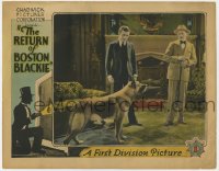 8j836 RETURN OF BOSTON BLACKIE LC 1927 Strongheart the Dog helps Bob Custer find the crooks!