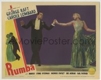 8j845 RUMBA LC 1935 incredible full-length image of George Raft & sexy Carole Lombard dancing!