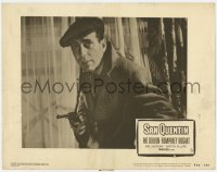 8j853 SAN QUENTIN LC #6 R1950 great close up of convict Humphrey Bogart on honor furlough!