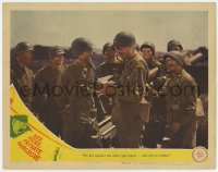 8j865 SEE HERE PRIVATE HARGROVE LC #6 1944 Robert Walker & soldiers bet against the other gun team!