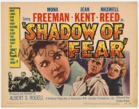 8j278 SHADOW OF FEAR TC 1956 Albert S. Rogell's Before I Wake, Mona Freeman & Jean Kent!