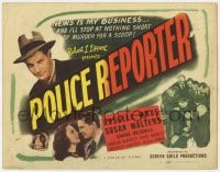 8j282 SHOOT TO KILL TC 1947 Police Reporter Russell Wade will stop at nothing for a scoop!